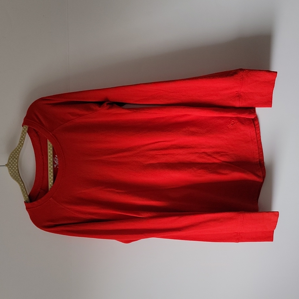 Justice Red Long Sleeve Shirt Girls